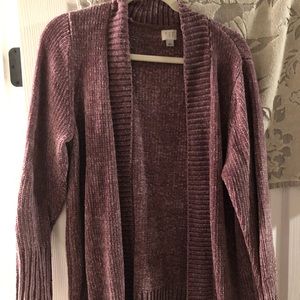 Chenille Cardigan
